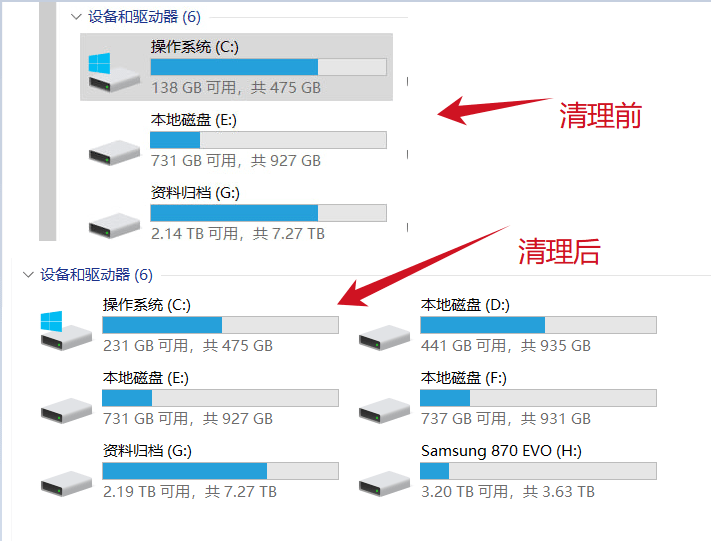 如何清理你的系统盘（C: 盘)？